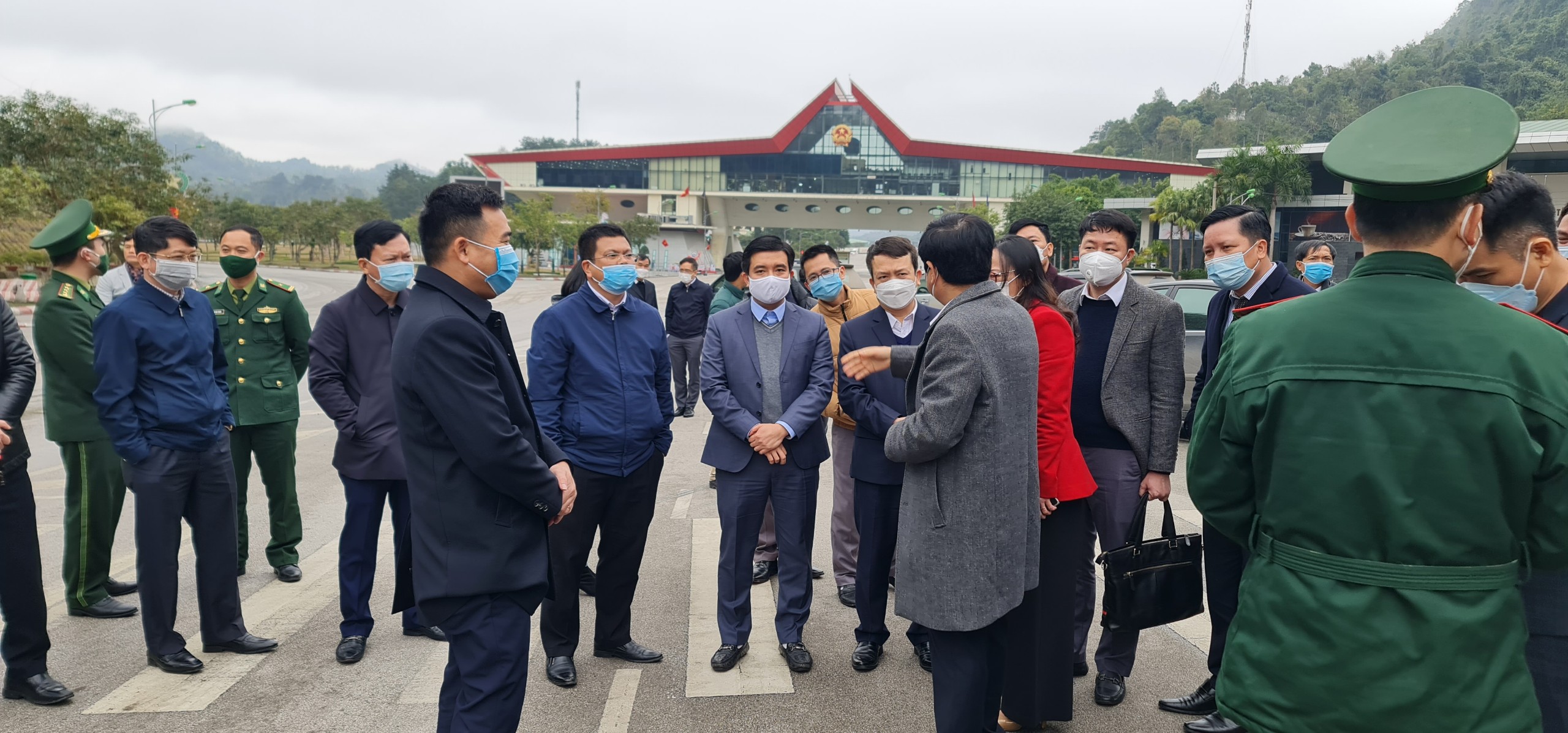 Đoàn công tác liên ngành tỉnh Quảng Ninh khảo sát mô hình cửa khẩu số tại tỉnh Lạng Sơn